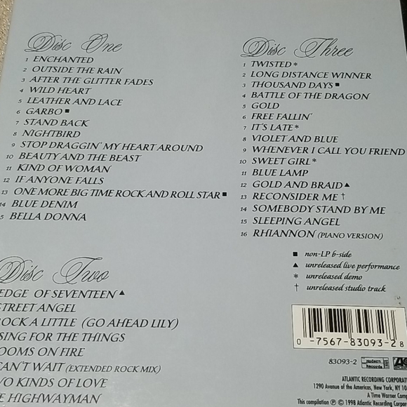 Stevie Nicks CD Box Set and Booklet - Picture 4 of 7